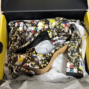 Disney Multicolor Patterned Women's Heels